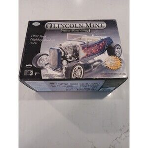 Testors Lincoln Mint Metal Series 1932 Ford Highboy Roadster Model Open Box